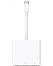 Адаптер Apple - Digital AV Multiport, USB-C, бял -1