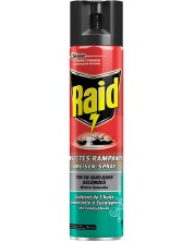 Raid Аерозол срещу пълзящи насекоми, Евкалипт, червен, 400 ml -1