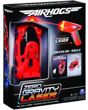 Игрален комплект Air Hogs - Количка Zero Gravity Laser, червена -1