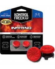Аксесоар KontrolFreek - Performance Thumbsticks FPS Freek Inferno, червен/черен (PS4/PS5) -1