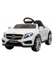 Акумулаторна кола Chipolino - Mercedes Benz GLA45, бяла -1