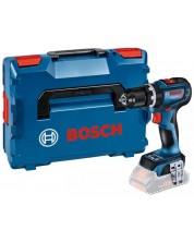 Акумулаторен винтоверт Bosch - Professional GSB 18V-90 C, L-Boxx 136, Solo -1