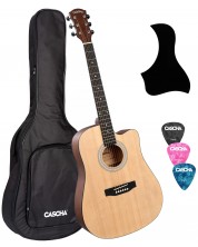 Акустична китара Cascha - Student Series CGA100, бежова -1
