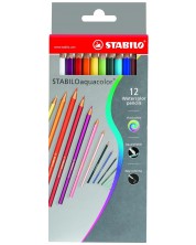 Акварелни моливи Stabilo Aquacolor – 12 цвята -1