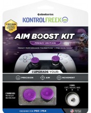 Аксесоар KontrolFreek - Performance Thumbsticks + Precision Rings Fenzy Edition,лилав (PS4/PS5)