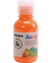 Акрилна боя Primo H&P - Оранжева, 125 ml, в бутилка -1