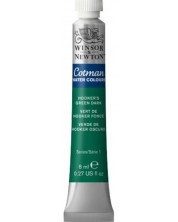Акварелна боя Winsor & Newton Cotman - Тъмнозелена, 8 ml