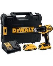 Акумулаторен ударен винтоверт DeWALT - DCD709D2T-QW, 18V, 2x2.0 Ah