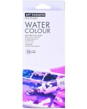 Акварелни бои Art Ranger - 12 цвята, 12 ml -1