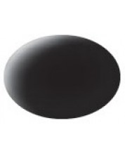 Акварелна боя Revell - Черно, мат (R36108)