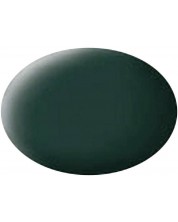 Акварелна боя Revell - Зеленикаво черно, мат (R36140) -1