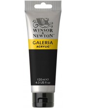 Акрилна боя Winsor & Newton Galeria - Лампена черна, 120 ml