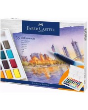 Акварелни бои Faber-Castell - 36 цвята, в кутия -1
