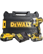 Акумулаторен ударен винтоверт DeWALT - DCF887P2, 18V, с 2 батерии, зарядно и куфар