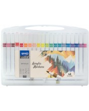 Акрилни маркери Spree Artist - Soft Brush, 48 цвята -1