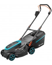 Акумулаторна косачка Gardena - Powermax 37/36V P4A Set, 18V, 2х4Ah, 37 cm, с 2 батерии и зарядно -1