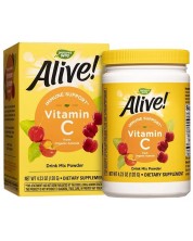 Alive Vitamin C, 500 mg, 120 g, Nature's Way -1