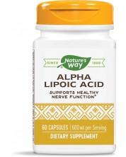 Alpha Lipoic acid, 200 mg, 60 капсули, Nature’s Way -1