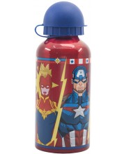 Алуминиева бутилка Stor - Avengers, 400 ml -1