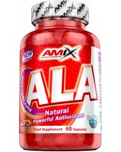 ALA Alpha Lipoic Acid, 200 mg, 60 капсули, Amix -1