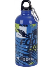 Алуминиева бутилка за вода Gabol Ball - 600 ml -1