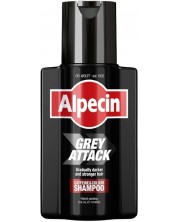 Alpecin Кофеинов оцветяващ шампоан Grey Attack, 200 ml