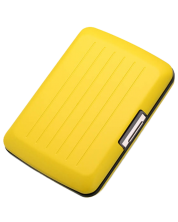 Алуминиев портфейл Ogon Stockholm - V2, жълт
