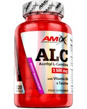 ALC with Taurinе & Vitamin B6, 120 капсули, Amix -1