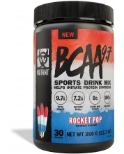 BCAA 9.7, rocket pop, 360 g, Mutant -1