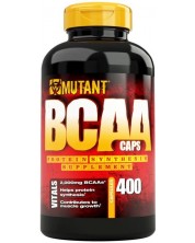 BCAA, 400 капсули, Mutant -1
