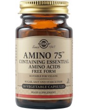 Amino 75, 30 растителни капсули, Solgar