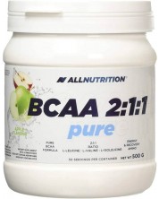 BCAA 2:1:1 Pure, apple, 500 g, AllNutrition -1
