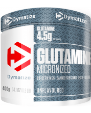 Glutamine Micronized, Unflavoured, 400 g, Dymatize