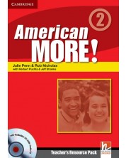 American More! Level 2 Teacher's Resource Pack with Testbuilder CD-ROM/Audio CD -1