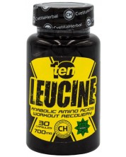 10/ten Leucine, 700 mg, 30 капсули, Cvetita Herbal -1