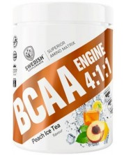 BCAA Engine 4:1:1, студен чай праскова, 400 g, Swedish Supplements -1