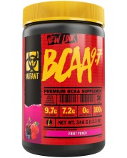 BCAA 9.7, fruit punch, 348 g, Mutant