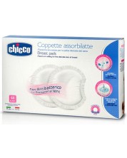 Антибактериални абсорбиращи подплънки Chicco - 60 броя -1