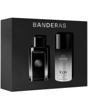 Antonio Banderas The Icon Комплект - Парфюмна вода и Спрей дезодорант, 100 + 150 ml