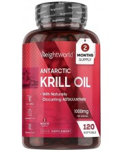 Antarctic Krill Oil, 120 софтгел капсули, Weight World -1