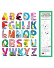 Магнитни букви (английска азбука). За писане, срички и думи