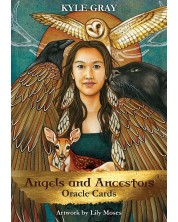 Angels and Ancestors Oracle Cards: A 55-Card Deck and Guidebook Cards -1