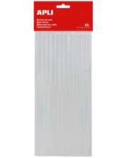 Лепилни пръчки силикон APLI - Ø 7,5 mm х 20 cm, 25 броя -1