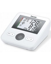 Апарат за измерване на кръвно налягане - Beurer BM 27, бял