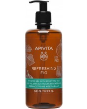 Apivita Refreshing Fig Душ гел със смокиня, 500 ml