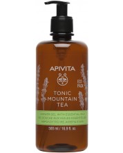 Apivita Tonic Mountain Tea Душ гел с планински чай, 500 ml -1