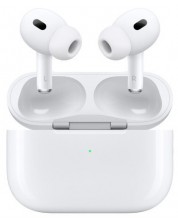 Безжични слушалки Apple - AirPods Pro 2nd Gen, TWS, ANC, бели -1