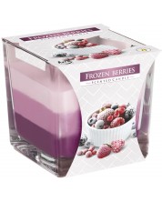 Ароматна свещ Bispol Aura - Frozen Berries, 170 g