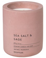 Ароматна свещ Blomus Fraga - L, Sea Salt & Sage, Withered Rose -1