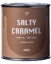 Ароматна соева свещ Brut(e) - Salty Caramel, 200 g